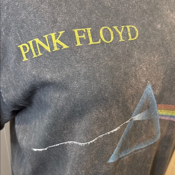 Pink Floyd Tour Shirt Womens Gray Graphic Short Sleeve T-Shirt - Picture 5 of 6